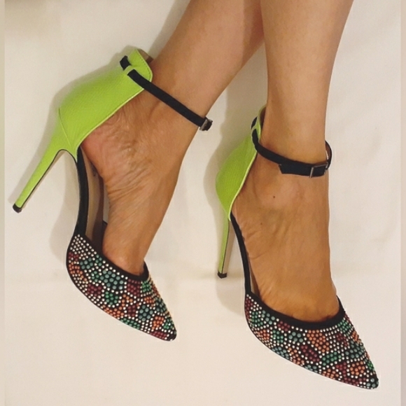 Boohoo Ankle Strap Heels 9 - Picture 4 of 6
